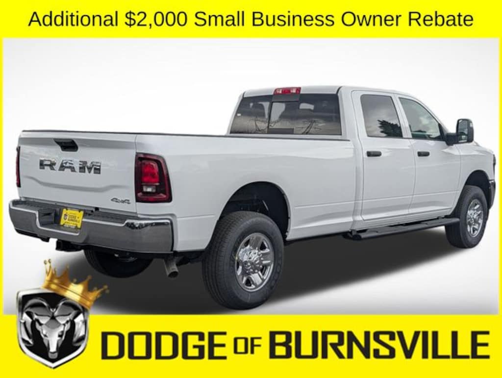 New 2026 Ram 3500 TRADESMAN CREW CAB 4X4 8' BOX Pickup