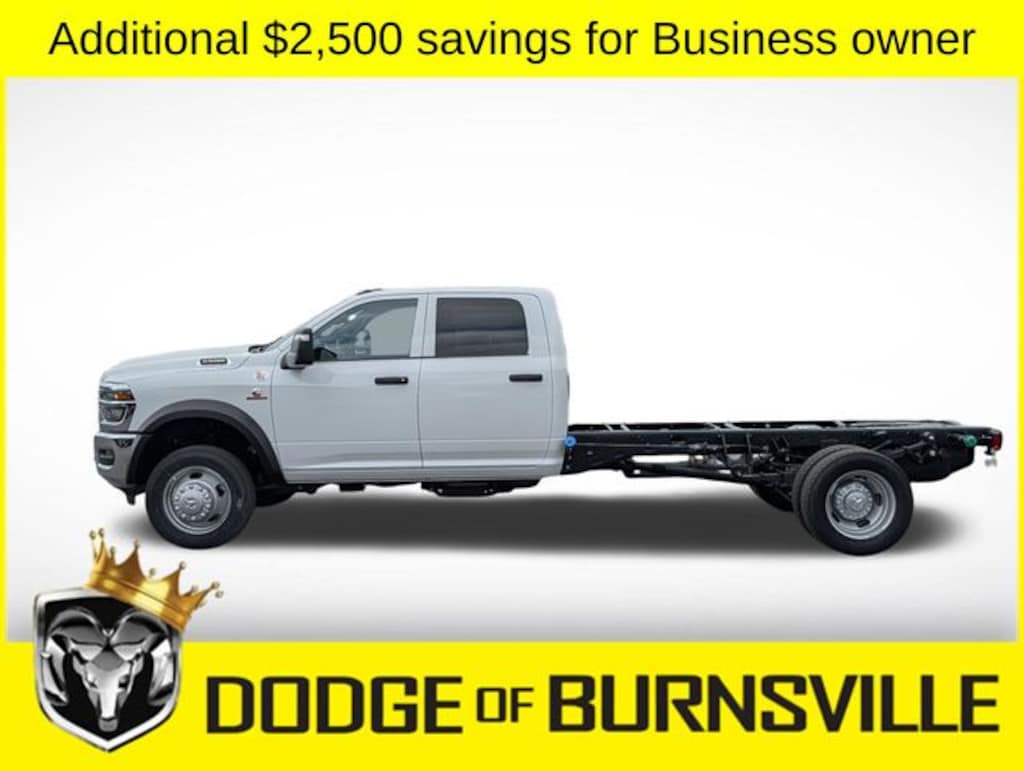 New 2026 Ram 5500 Chassis Cab TRADESMAN CREW 4X4 84' CA Pickup