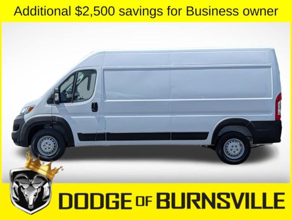 New 2026 Ram ProMaster PROMASTER 2500 TRADESMAN CARGO VAN HIGH ROOF 159' Cargo Van