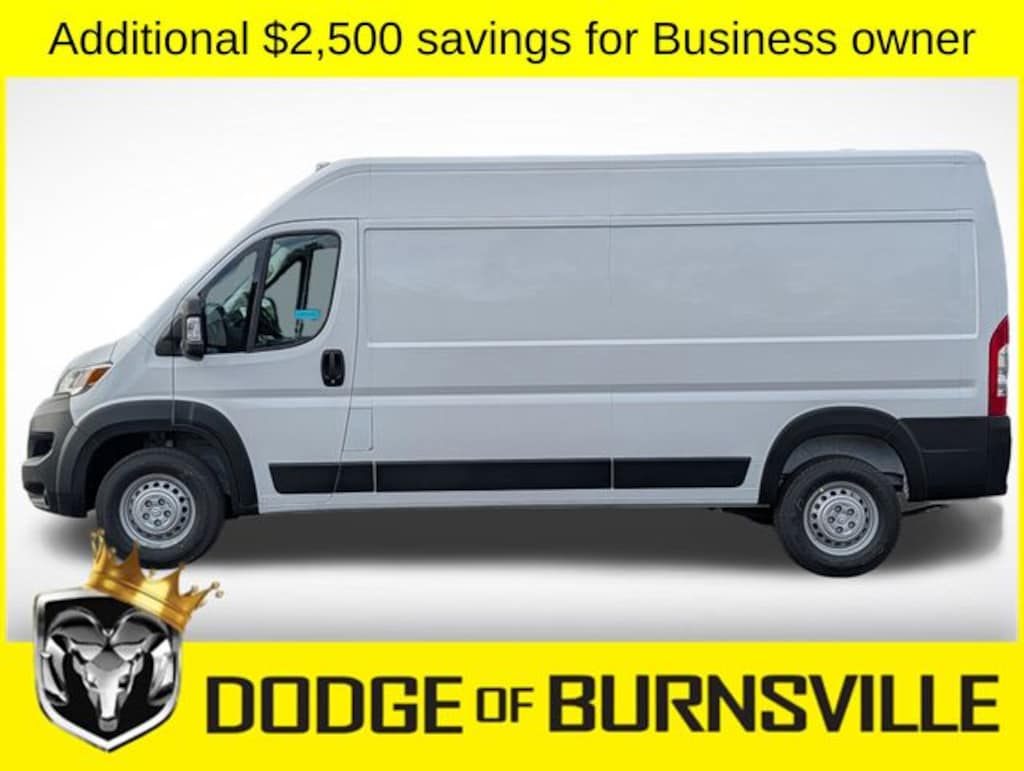 New 2026 Ram ProMaster PROMASTER 2500 TRADESMAN CARGO VAN HIGH ROOF 159' Cargo Van