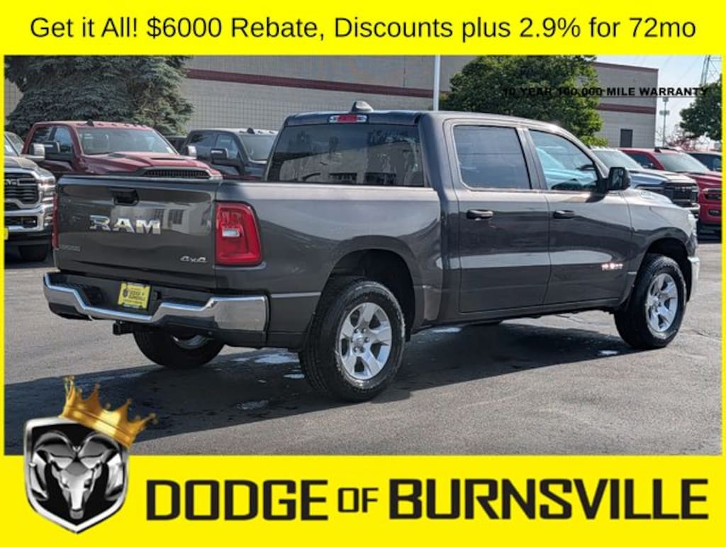 New 2026 Ram 1500 BIG HORN CREW CAB 4X4 5'7 BOX Pickup