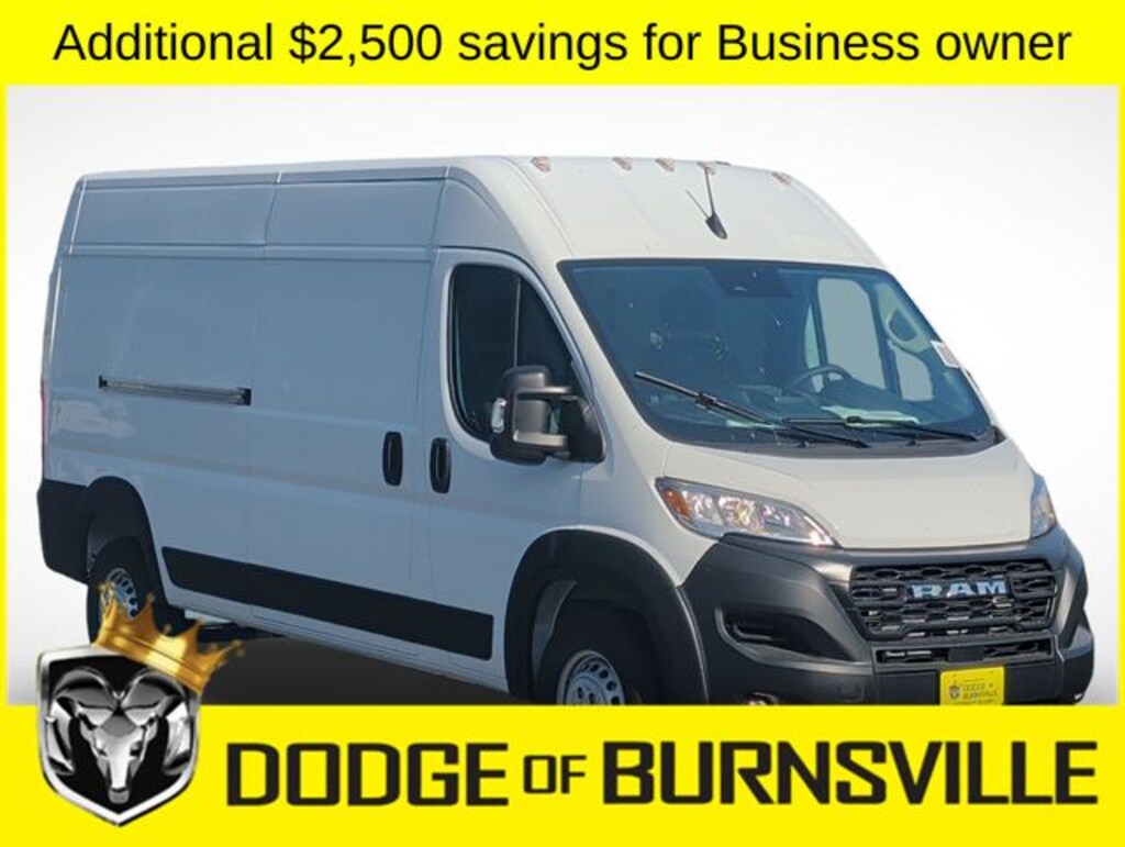 New 2026 Ram ProMaster PROMASTER 2500 TRADESMAN CARGO VAN HIGH ROOF 159' Cargo Van