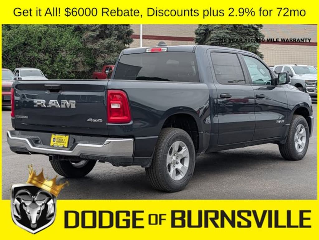 New 2026 Ram 1500 BIG HORN CREW CAB 4X4 5'7 BOX Pickup