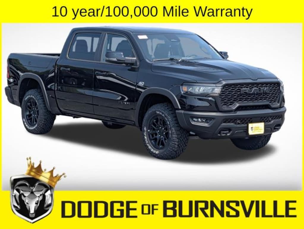 New 2026 Ram 1500 REBEL CREW CAB 4X4 5'7 BOX Pickup