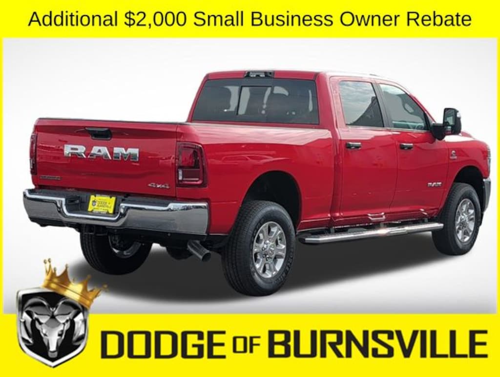 New 2026 Ram 2500 Big Horn Crew Cab 4x4 6'4 Box Pickup