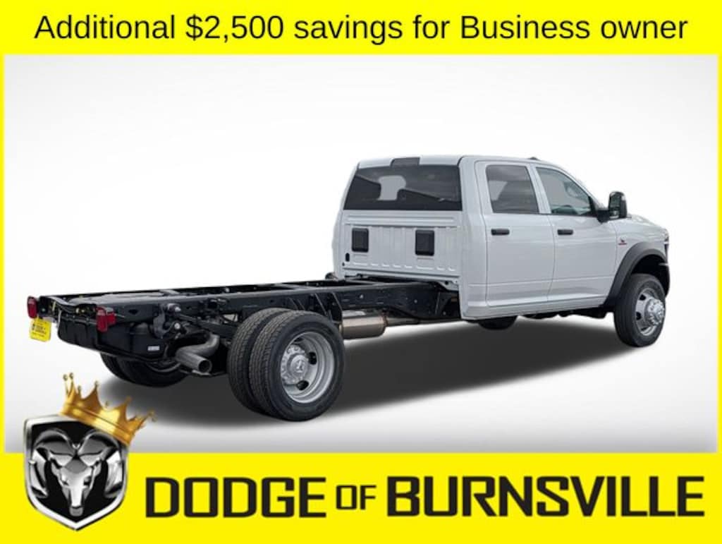 New 2026 Ram 5500 Chassis Cab TRADESMAN CREW 4X4 84' CA Pickup