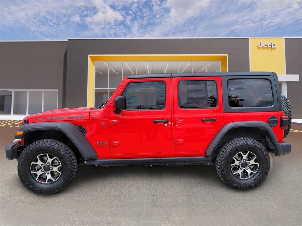 Used 2021 Jeep Wrangler Unlimited Rubicon with VIN 1C4JJXFM0MW537698 for sale in Mckinney, TX