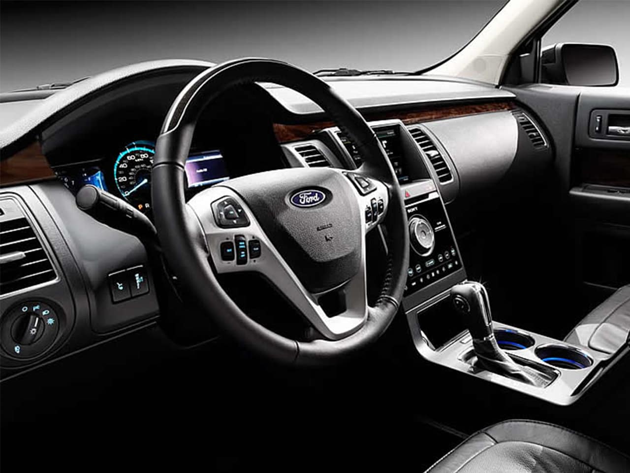 Interior View Of 2015 Ford Flex in Tulsa