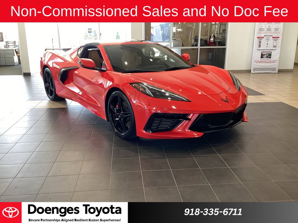 Torch Red 2021 Chevrolet Corvette Coupe Rear-Wheel Drive Automatic