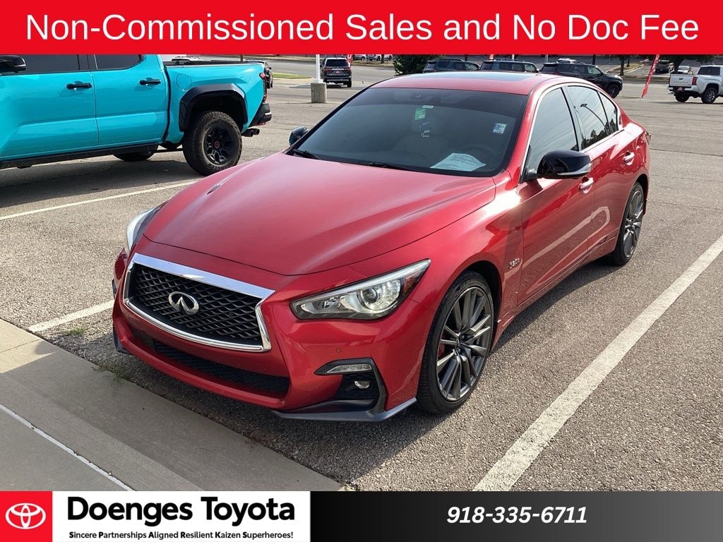 Used 2019 INFINITI Q50 3.0t RED SPORT 400 Sedan
