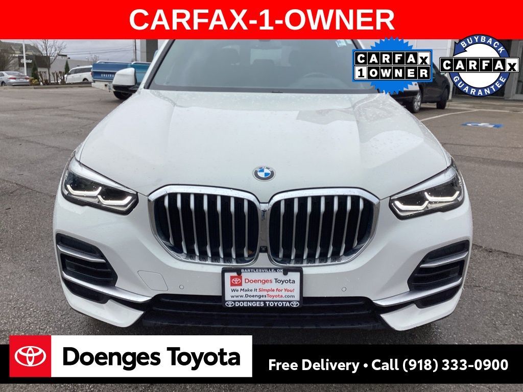 Used 2023 BMW X5 40i with VIN 5UXCR6C02P9P66432 for sale in Bartlesville, OK