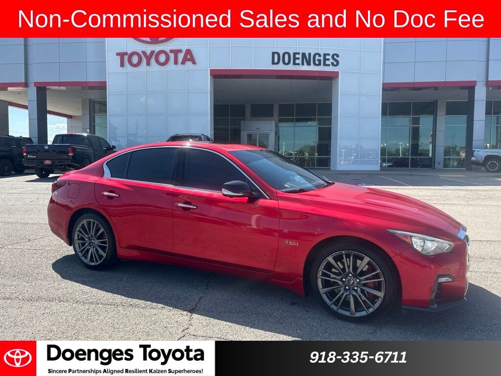 Used 2019 INFINITI Q50 3.0t RED SPORT 400 Sedan