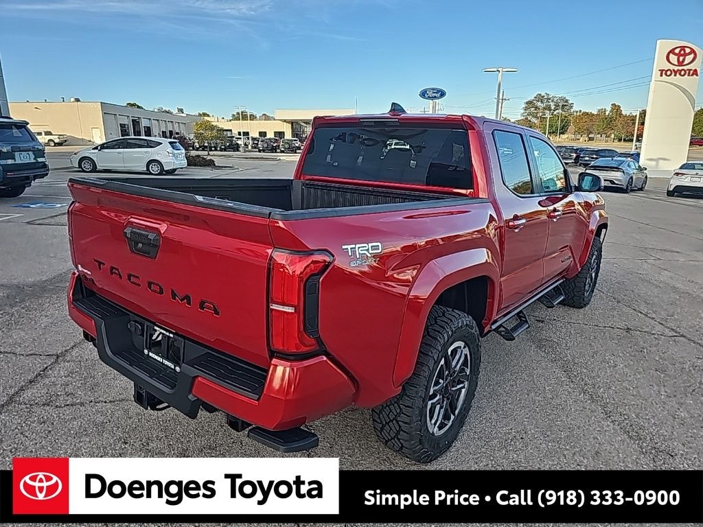 New 2025 Toyota Tacoma TRD Sport Truck Double Cab