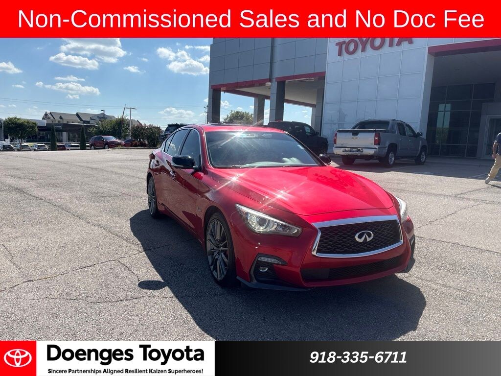 Used 2019 INFINITI Q50 3.0t RED SPORT 400 Sedan