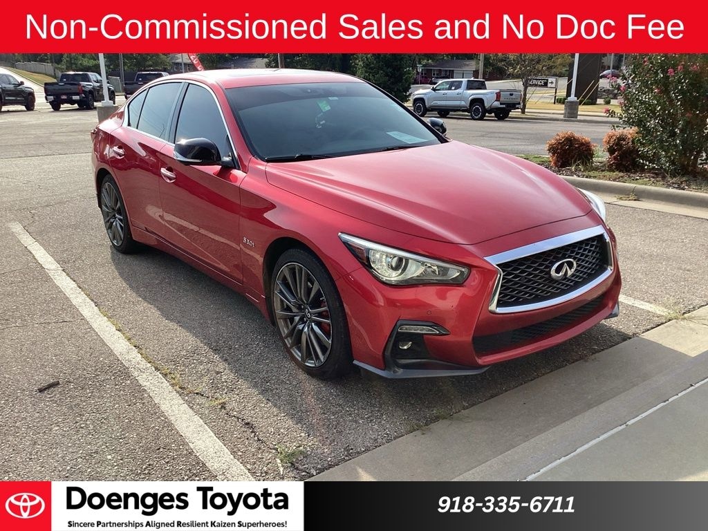 Used 2019 INFINITI Q50 3.0t RED SPORT 400 Sedan