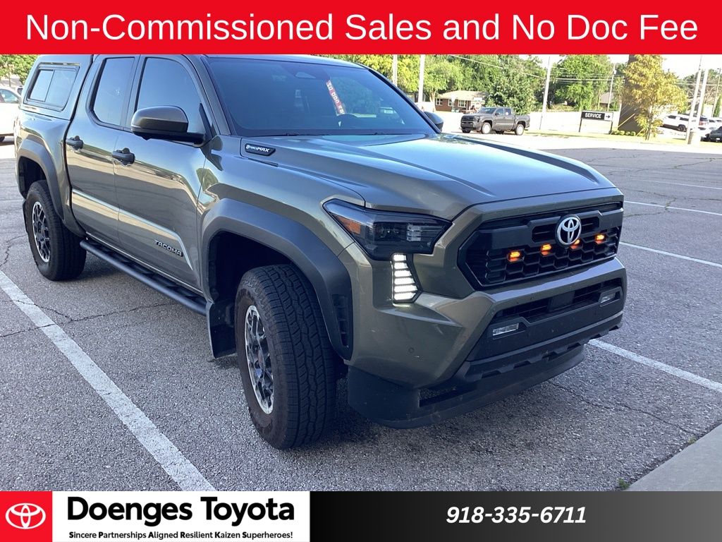 Bronze 2025 Toyota Tacoma Pickup Truck Four-Wheel Drive 8-Speed Automatic