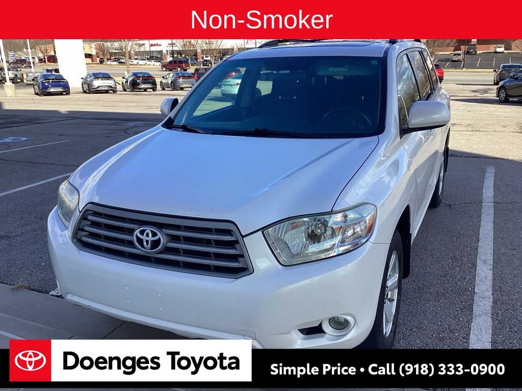 Used 2010 Toyota Highlander SE with VIN 5TDJK3EH5AS034559 for sale in Bartlesville, OK