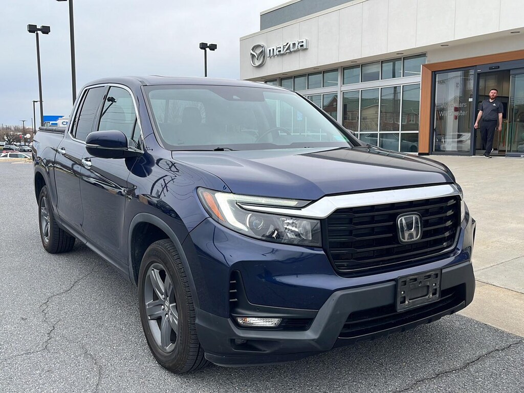 Used 2021 Honda Ridgeline RTL-E Truck Crew Cab