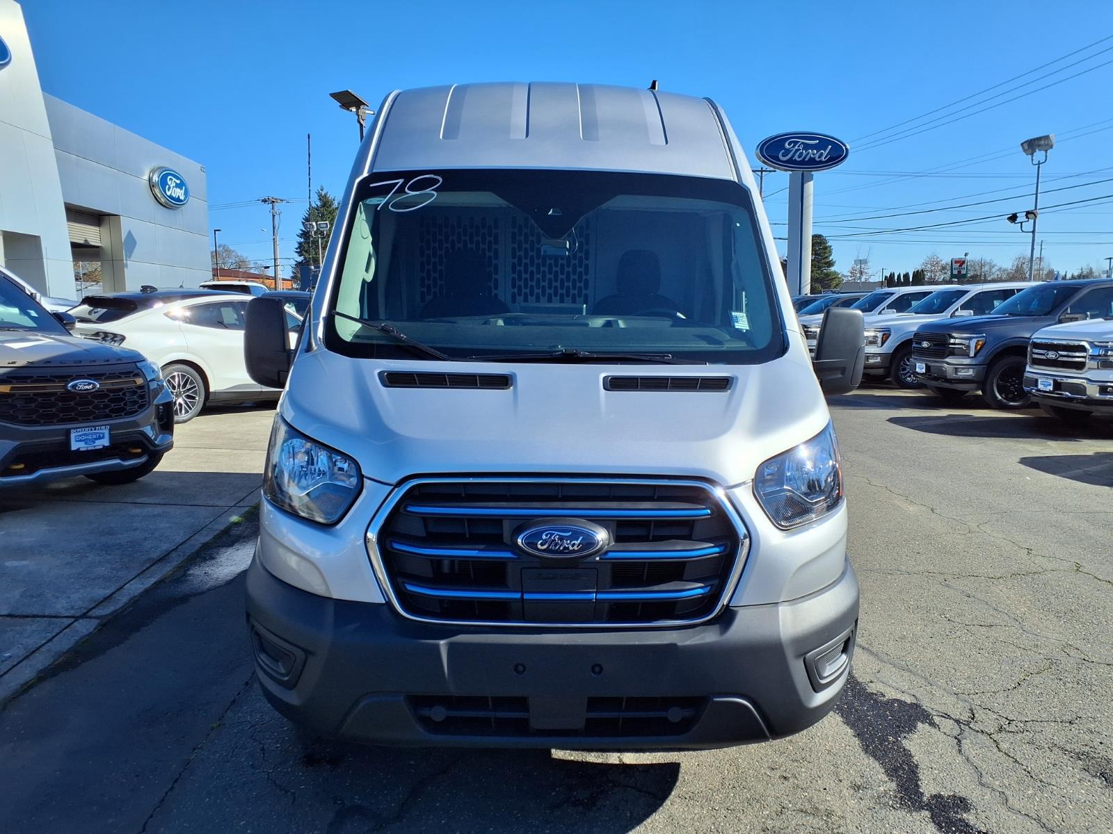 Used 2023 Ford E-Transit Cargo Van Base with VIN 1FTBW1XK9PKA61978 for sale in Forest Grove, OR