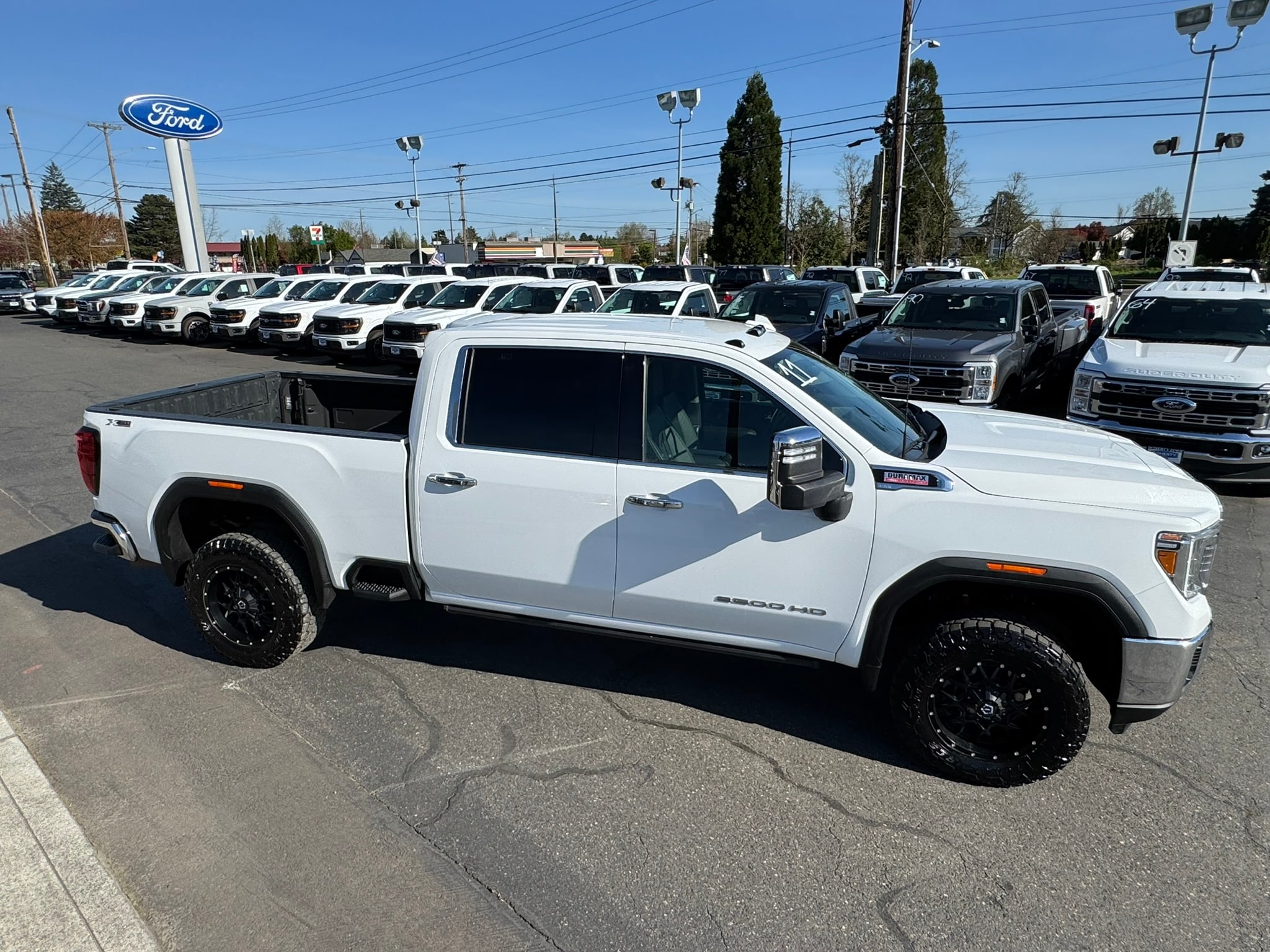 Used 2022 GMC Sierra 3500HD SLT with VIN 1GT49UEY3NF125611 for sale in Forest Grove, OR