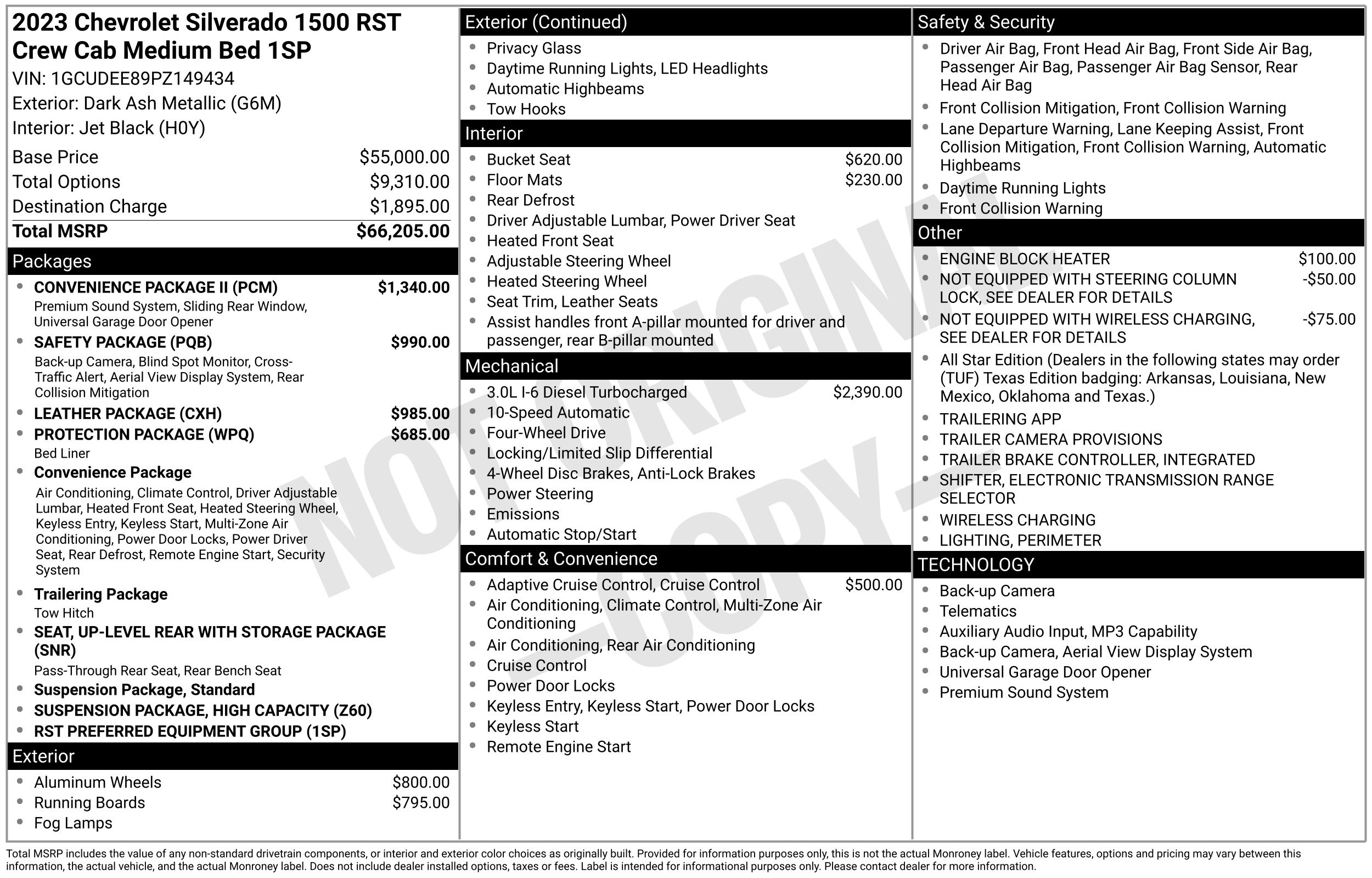 2023 Chevrolet Silverado 1500 RST 4X4 Crew Cab Standard Box's photo