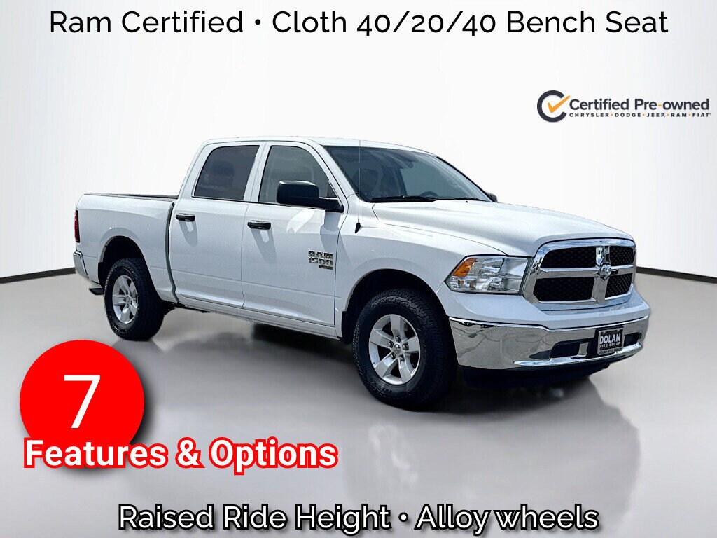 Certified 2022 Ram 1500 Classic SLT Crew Cab Pickup