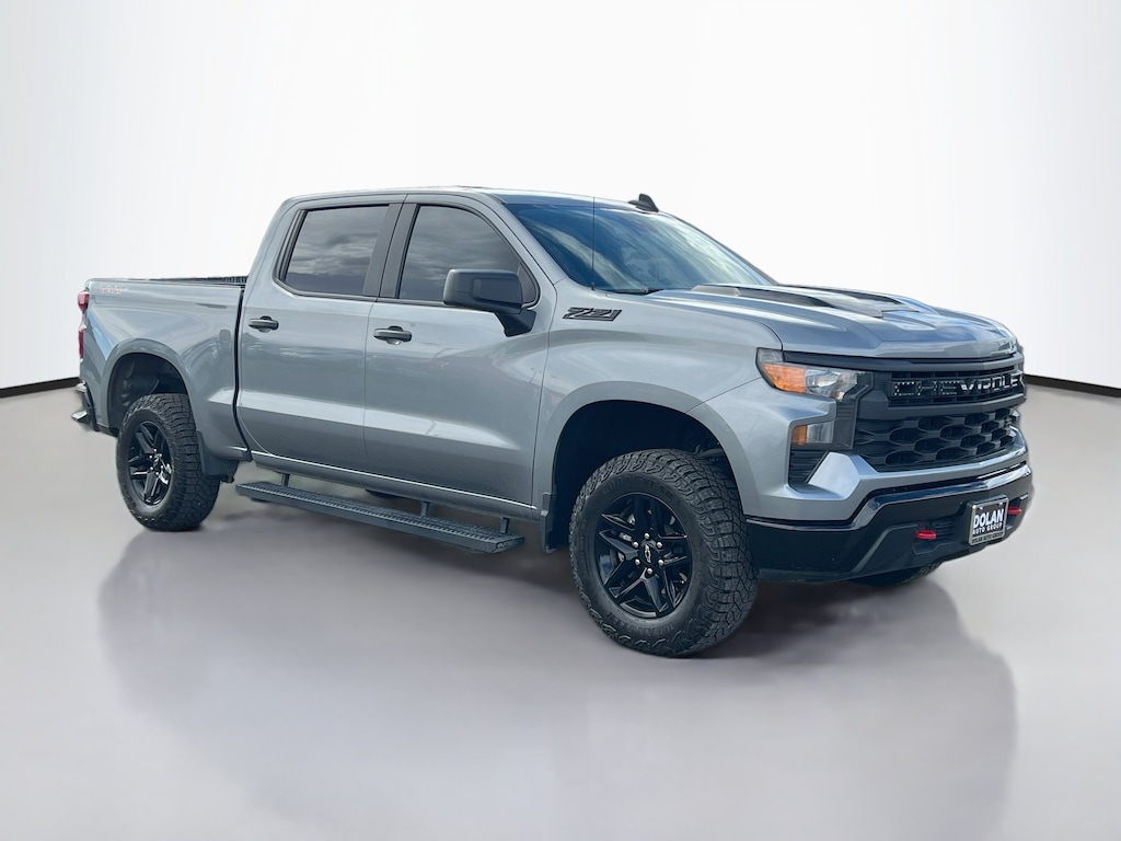 Used 2023 Chevrolet Silverado 1500 Custom Trail Boss Crew Cab Pickup