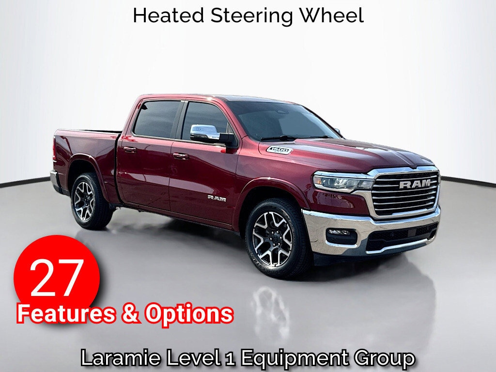 Certified 2025 Ram 1500 Laramie Crew Cab Pickup