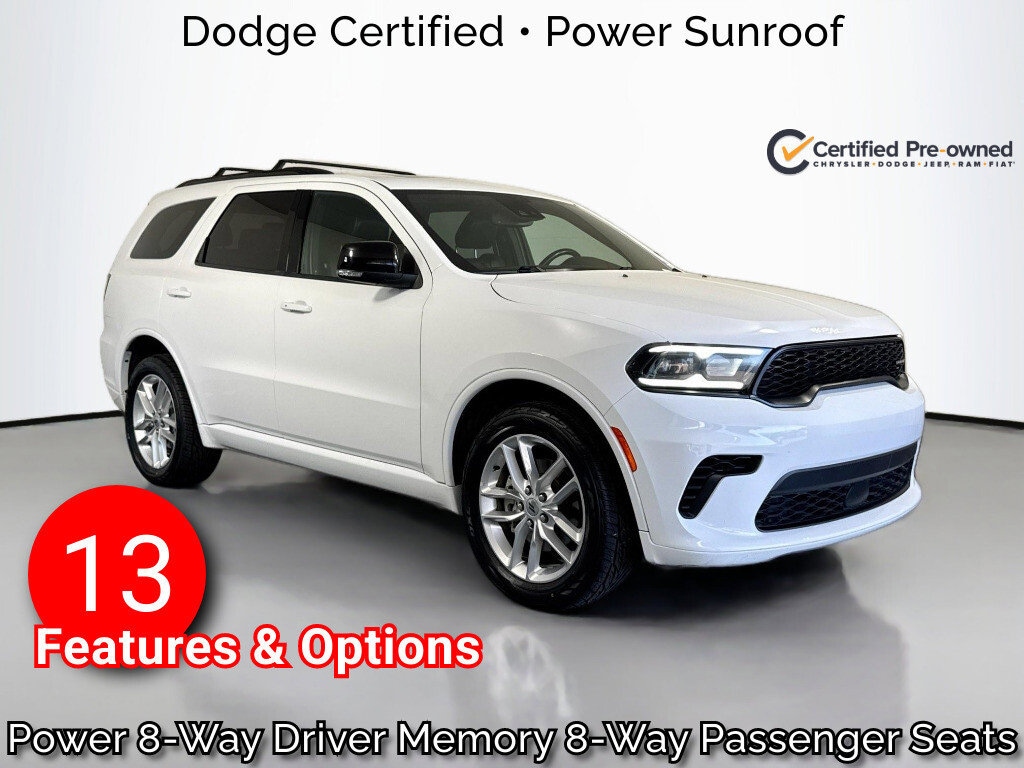 Certified 2024 Dodge Durango GT Sport Utility