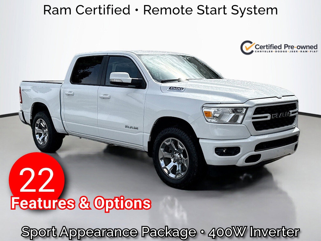 Certified 2022 Ram 1500 Big Horn/Lone Star Crew Cab Pickup
