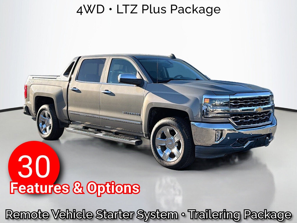 Used 2017 Chevrolet Silverado 1500 LTZ Crew Cab Pickup