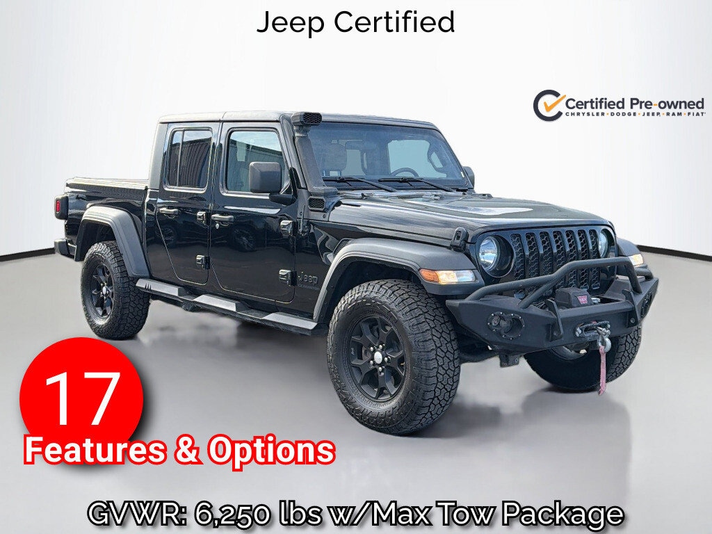 Certified 2020 Jeep Gladiator Sport Crew Cab Pickup