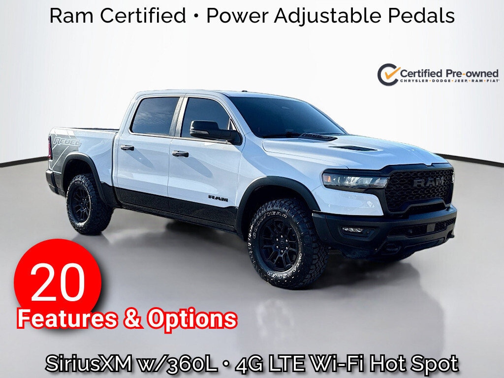 Certified 2025 Ram 1500 Rebel Crew Cab Pickup