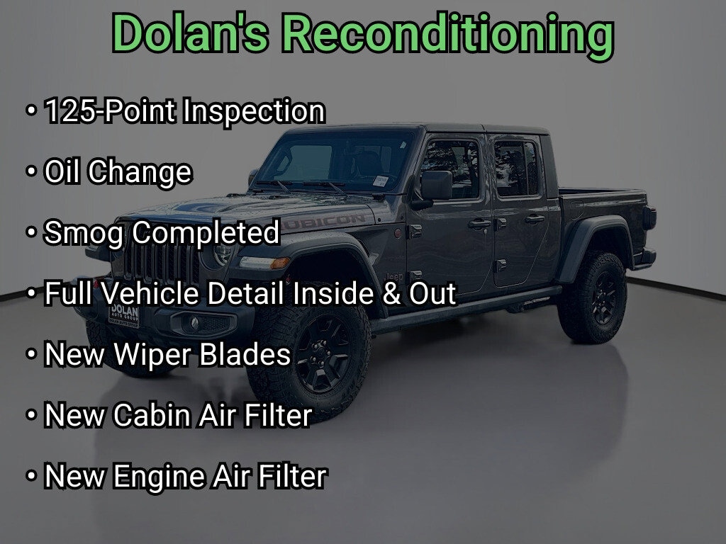 Certified 2020 Jeep Gladiator Rubicon Crew Cab Pickup