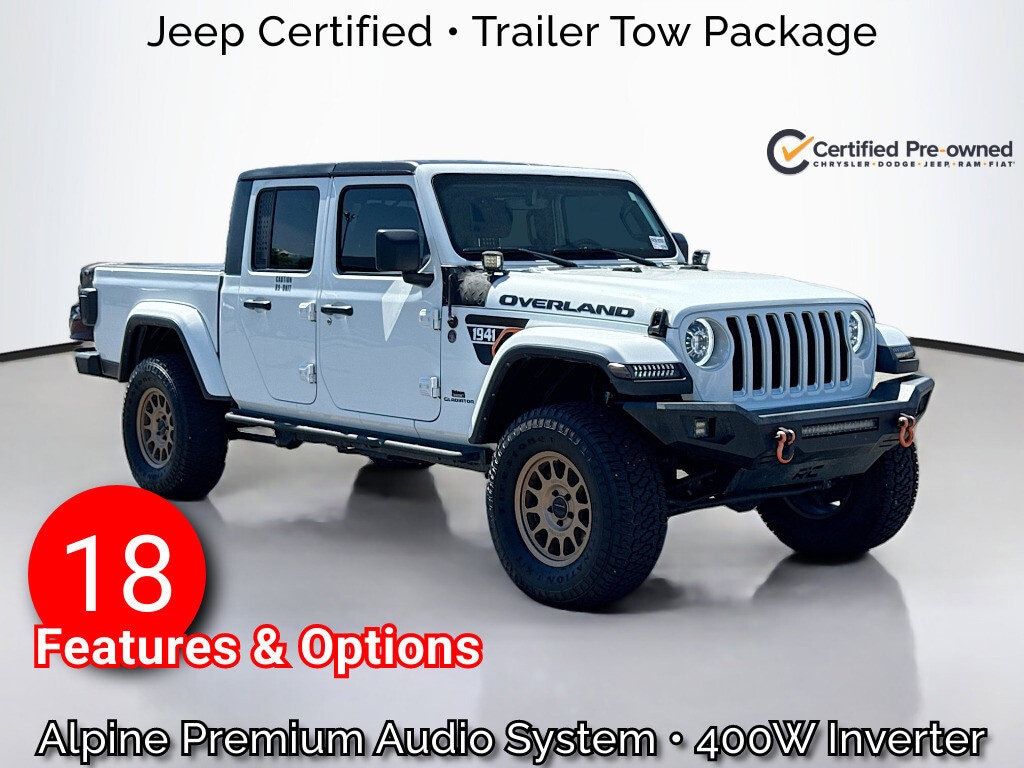 Used 2021 Jeep Gladiator Overland Crew Cab Pickup