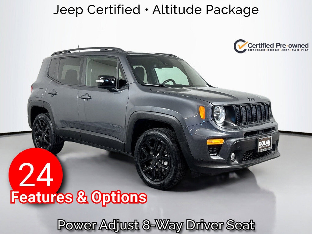 Certified 2022 Jeep Renegade Latitude Sport Utility