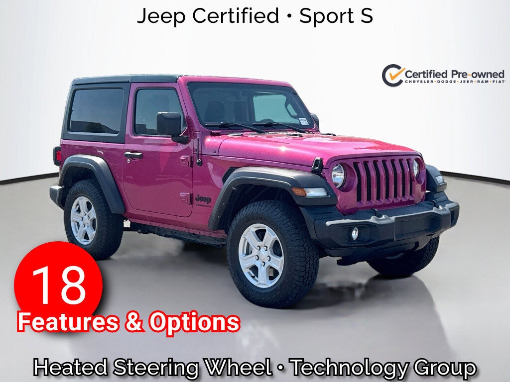 Certified 2022 Jeep Wrangler Sport Convertible
