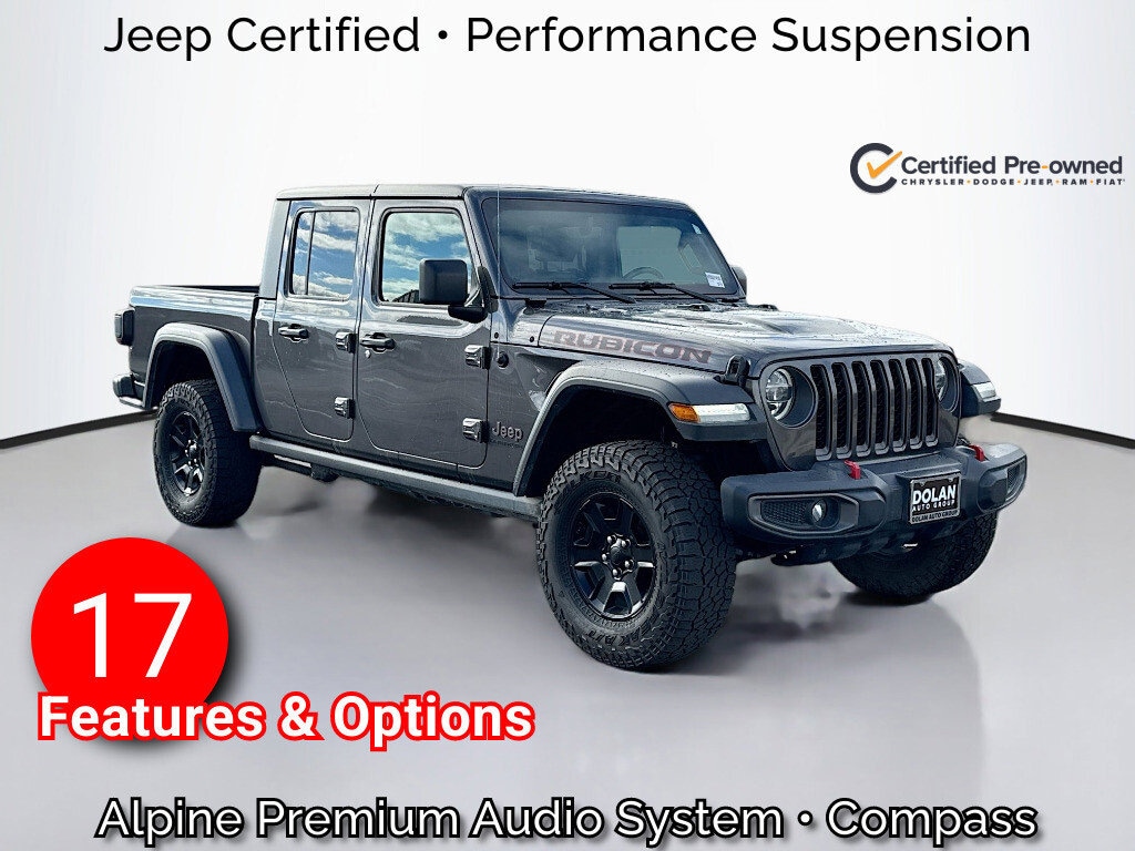 Certified 2020 Jeep Gladiator Rubicon Crew Cab Pickup
