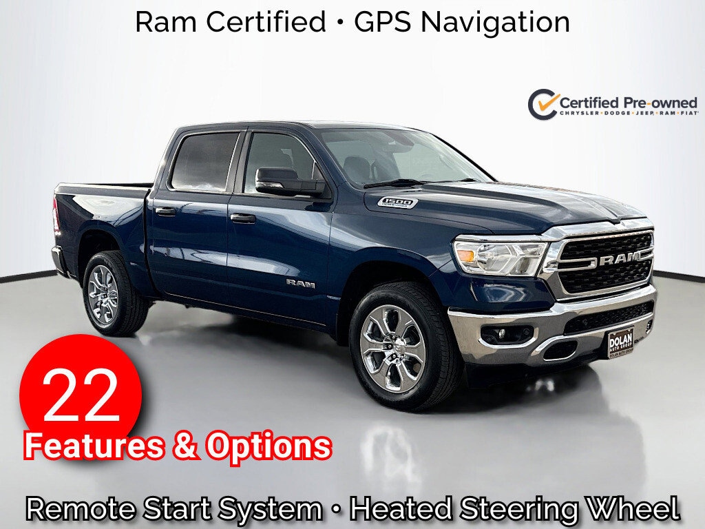 Certified 2023 Ram 1500 Big Horn/Lone Star Crew Cab Pickup