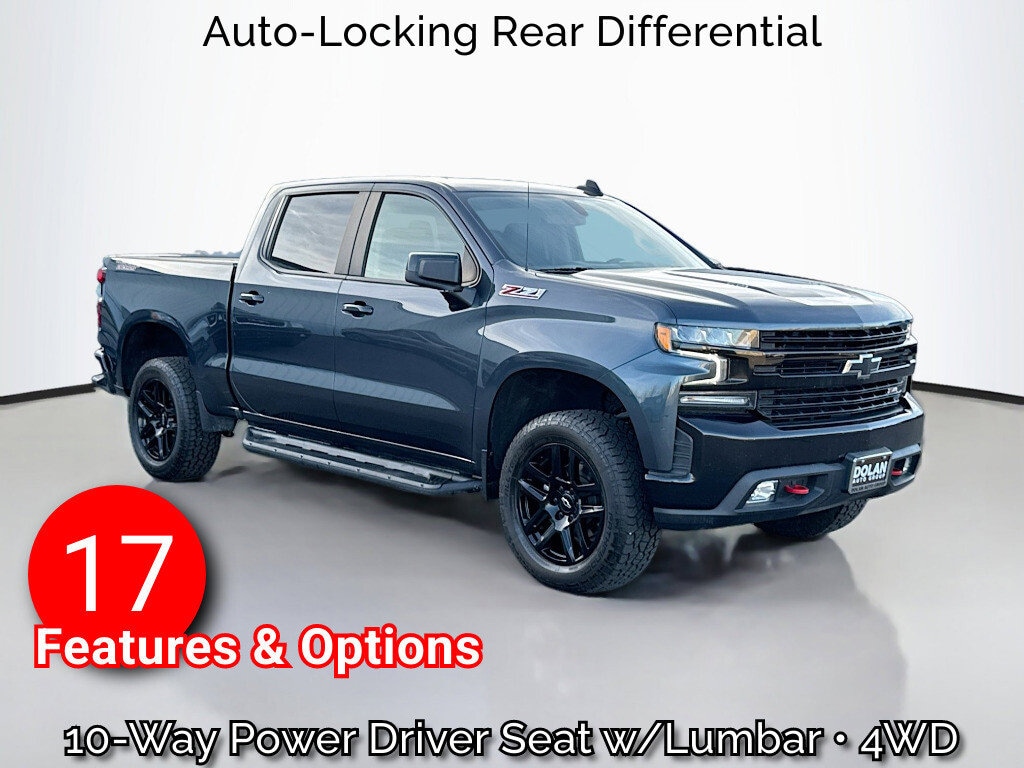 Used 2021 Chevrolet Silverado 1500 LT Trail Boss Crew Cab Pickup