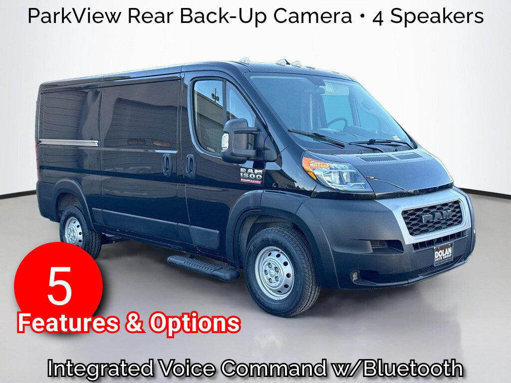 Used 2021 Ram ProMaster 1500 Low Roof Full-size Cargo Van