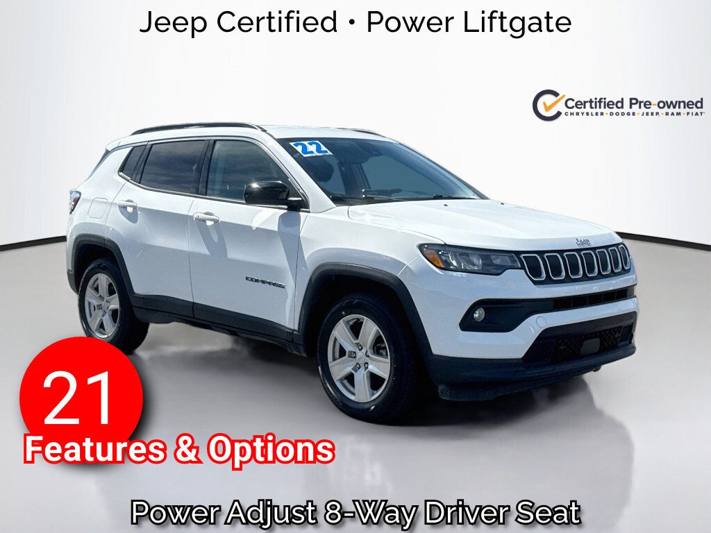 Certified 2022 Jeep Compass Latitude Sport Utility
