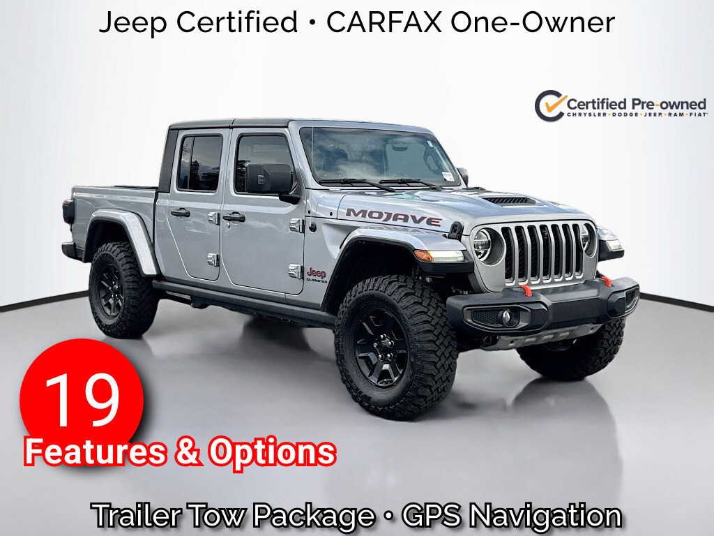 Certified 2021 Jeep Gladiator Mojave Crew Cab Pickup