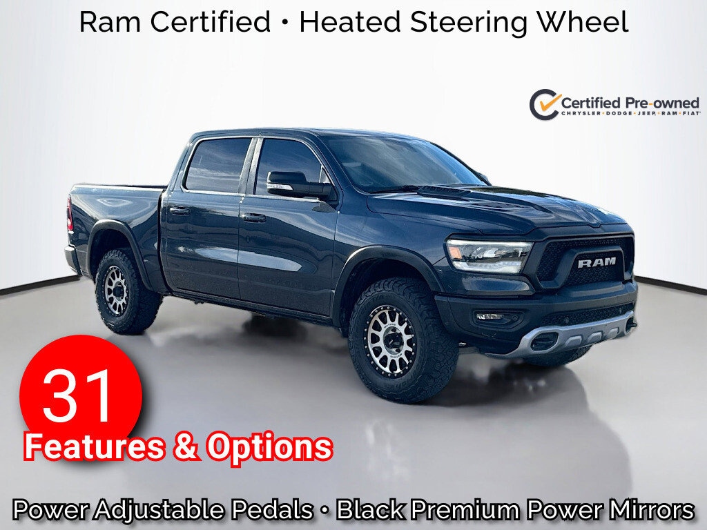 Certified 2020 Ram 1500 Rebel Crew Cab Pickup