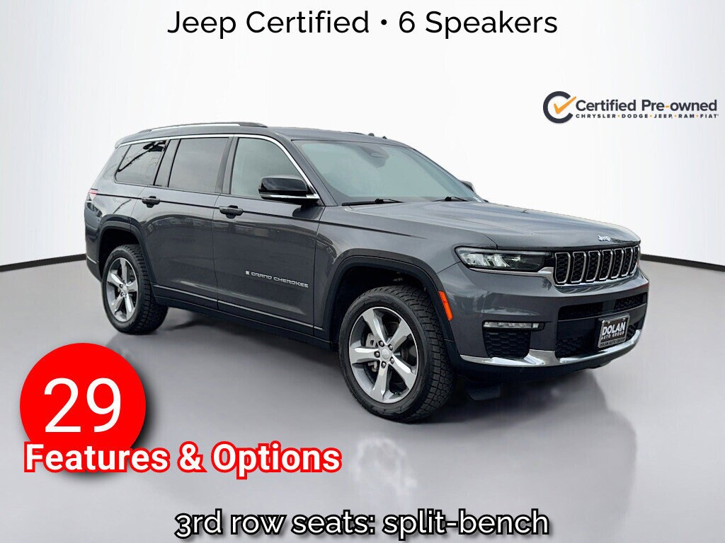 Certified 2022 Jeep New Grand Cherokee Limited Sport Utility