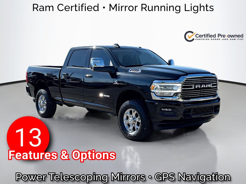 Certified 2024 Ram 3500 Laramie Crew Cab Pickup