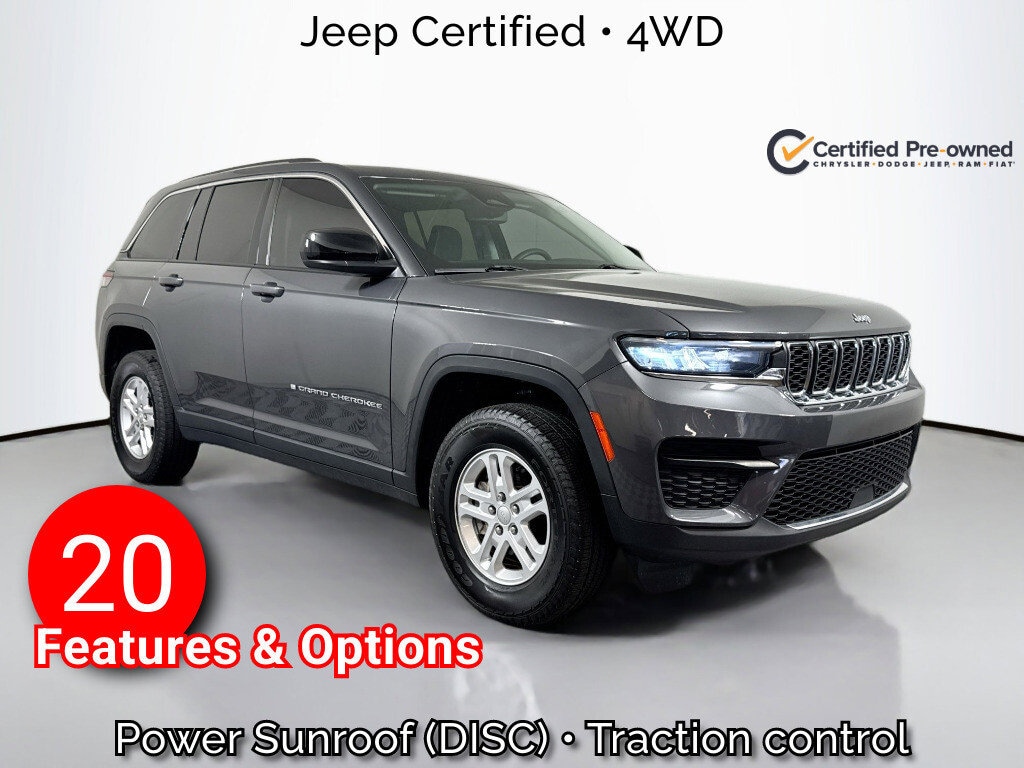 Certified 2023 Jeep Grand Cherokee Laredo Sport Utility