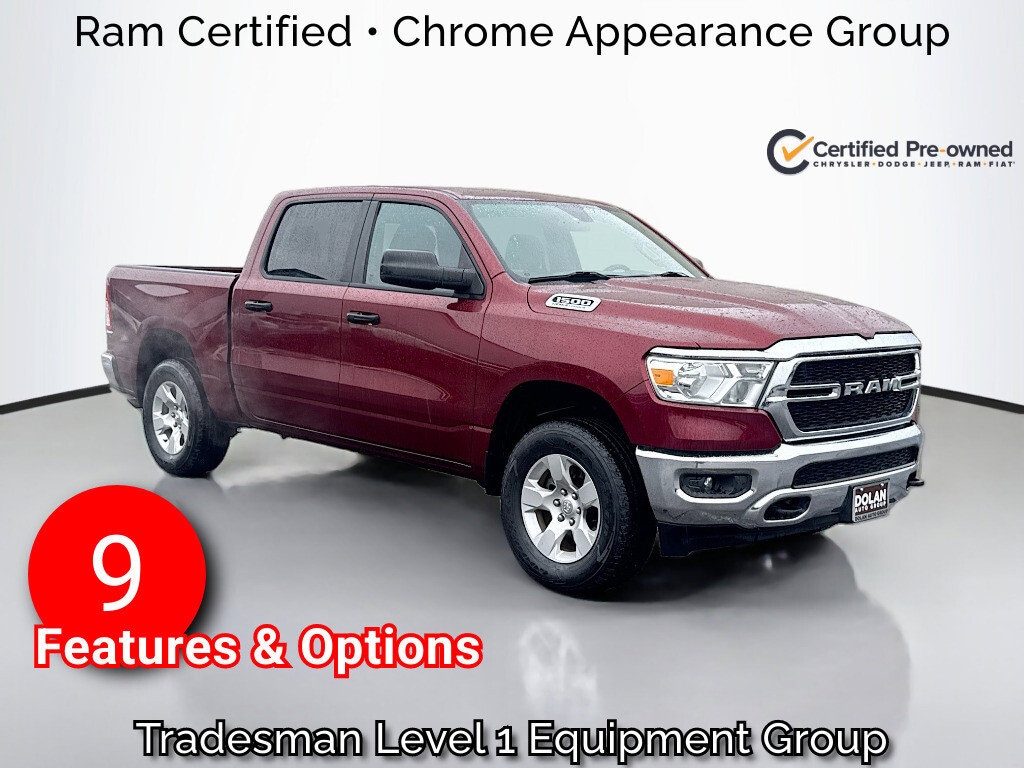 Certified 2024 Ram 1500 Tradesman Crew Cab Pickup