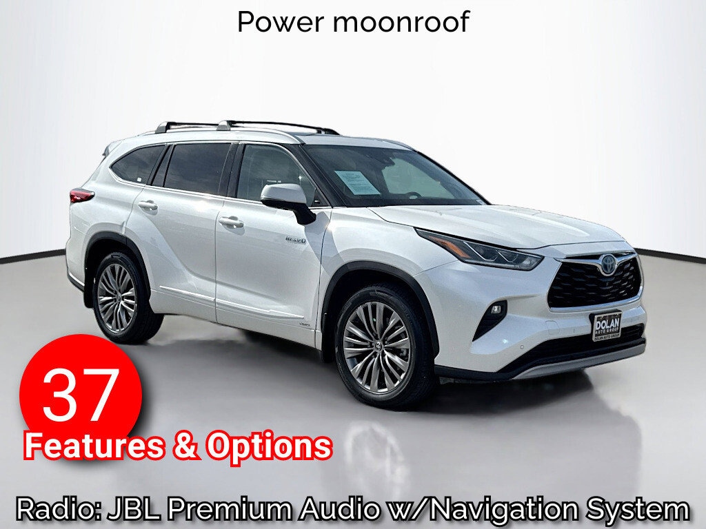 Used 2021 Toyota Highlander Hybrid Platinum Sport Utility