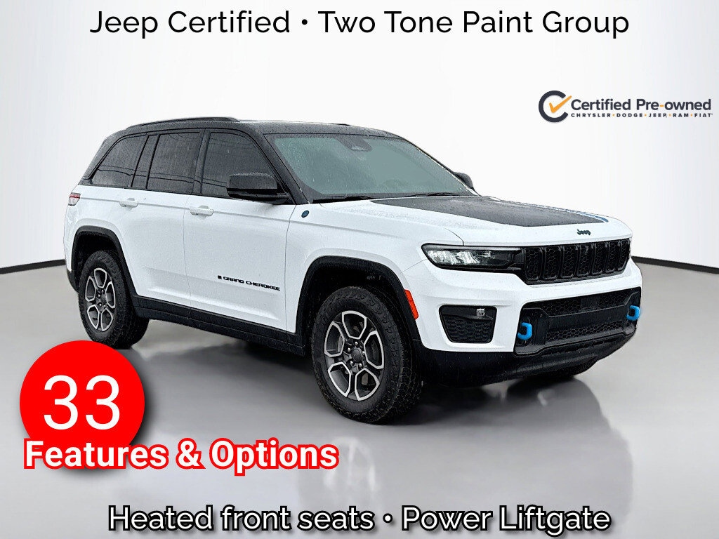 Certified 2023 Jeep Grand Cherokee 4xe Trailhawk Sport Utility